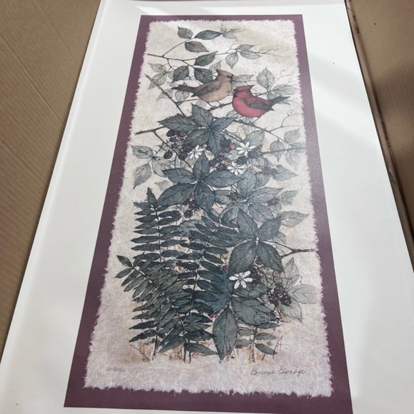 Bonnie Elvidge Watercolor Painting Signed & Dated